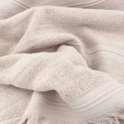 Linnea Natural Stripes 50 x 100 cm Coton Ivoire 1 pièce(s)
