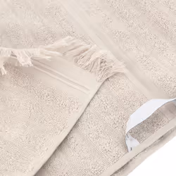 Linnea Natural Stripes 50 x 100 cm Coton Ivoire 1 pièce(s)