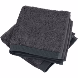 Linnea Alba, Coton, Gris, 30 x 30 cm, 2 pièce(s), 520 g/m², 55 g