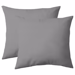 Linnea Lago, Gris, Polyester, 82 g/m², Lago, Pakistan, 63 x 63 cm