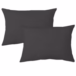 Linnea Lago, Noir, Polyester, 82 g/m², Lago, Pakistan, 50 x 70 cm