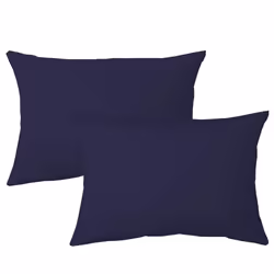 Linnea Lago, Bleu, Polyester, 82 g/m², Lago, Pakistan, 50 x 70 cm
