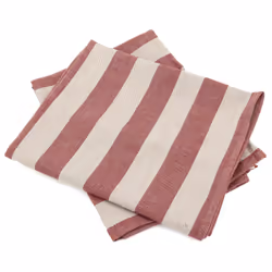 Linnea Pat, Rouge, 50 x 70 cm, Coton, 260 g/m², 2 pièce(s), Portugal