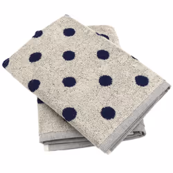 Linnea Spot, Bleu, 50 x 50 cm, Coton, 440 g/m², 2 pièce(s), Portugal