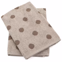 Linnea Spot, Marron, 50 x 50 cm, Coton, 440 g/m², 2 pièce(s), Portugal