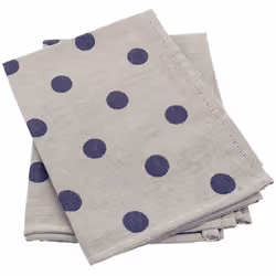 Linnea Spot, Bleu, 50 x 70 cm, Coton, 260 g/m², 2 pièce(s), Portugal