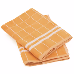 Linnea New squares, Jaune, 50 x 50 cm, Coton, 440 g/m², 2 pièce(s), Portugal