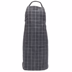 Linnea New squares, Gris, Coton, 600 mm, 900 mm, 250 g, Portugal