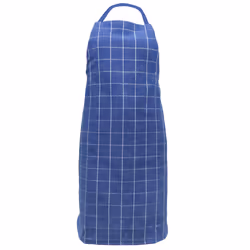 Linnea New squares, Bleu, Coton, 600 mm, 900 mm, 250 g, Portugal