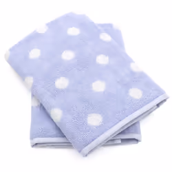 Linnea Spot II, Bleu, 50 x 50 cm, Coton, 440 g/m², 2 pièce(s), Portugal
