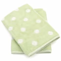 Linnea Spot II, Vert, 50 x 50 cm, Coton, 440 g/m², 2 pièce(s), Portugal