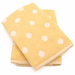 Linnea Spot II, Jaune, 50 x 50 cm, Coton, 440 g/m², 2 pièce(s), Portugal