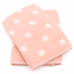 Linnea Spot II, Rose, 50 x 50 cm, Coton, 440 g/m², 2 pièce(s), Portugal