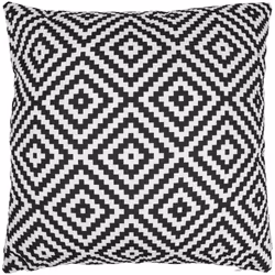 Linnea Panama, Noir, Polyester, Panama, France, 40 x 40 cm, 90 g