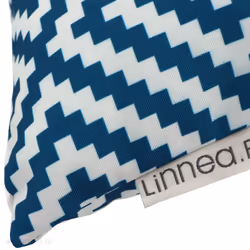 Linnea Panama Bleu 20 x 20 cm Polyester