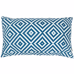 Linnea Panama, Bleu, Polyester, Panama, France, 30 x 50 cm, 76 g