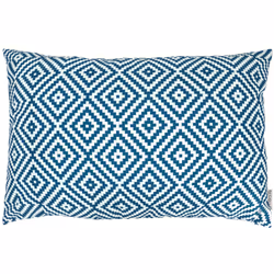 Linnea Panama, Bleu, Polyester, Panama, France, 45 x 70 cm, 147 g