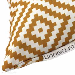 Linnea Panama Jaune 20 x 20 cm Polyester