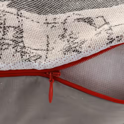 Linnea Kombi Rouge 45 x 45 cm Polycoton