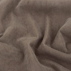 Tissu dameublement velours côtelé laize 140 cm STARSKY marron Chamois