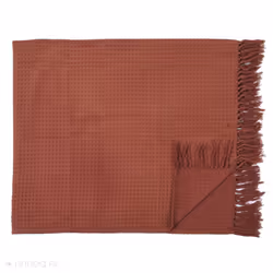 Linnea Sofia plaid 130 x 160 cm Coton Rouge