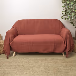 Linnea Sofia plaid 170 x 250 cm Coton Rouge