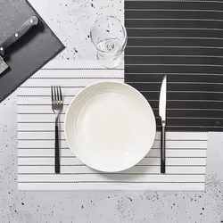 Linnea Raya set de table Noir 2 pièce(s)