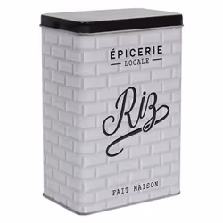 Boite de rangement riz 18 5x12x7 cm BROOKLYN