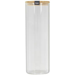Bocal de rangement aliments en verre 2 litres