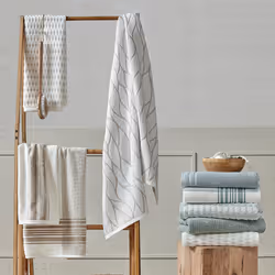 Linnea Ribbon Bleu Coton - Vue supplémentaire 6