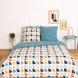 Linnea Blue, Bleu, Blue, Pakistan, 3 pièce(s), 1,33 kg