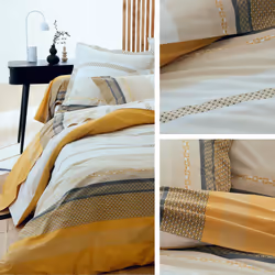 Linnea Marlow housse de couette Multicolore Coton 140 x 200 cm