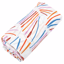 Linnea Perroquet, Eponge, 120 x 190 cm, Multicolore, 115 g/m², Perroquet, France