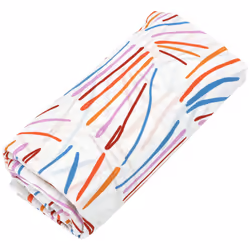 Linnea Perroquet, Eponge, 140 x 190 cm, Multicolore, 115 g/m², Perroquet, France