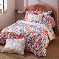 Linnea Perroquet, Multicolore, Coton, 115 g/m², Perroquet, France, 140 x 43 cm
