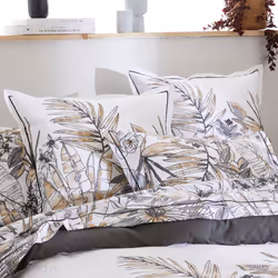 Linnea Sumatra Gris 50 x 70 cm Coton