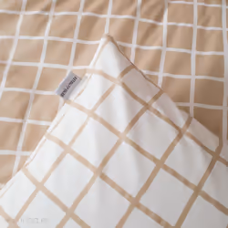 Linnea DDM MAX housse de couette Beige Coton 280 x 240 cm