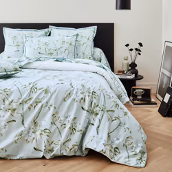 Linnea Eléna, Vert, Coton, 115 g/m², Eléna, France, 65 x 65 cm