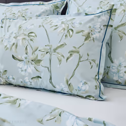 Linnea Eléna Vert 65 x 65 cm Coton