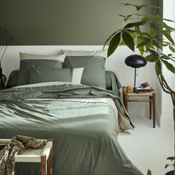 Linnea Noa Vert 50 x 70 cm Coton