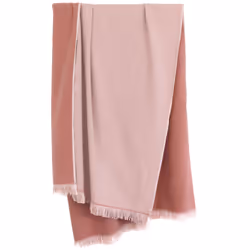 Linnea Baltique, Rose, 290 g/m², Coton, Portugal, 100 x 180 cm, 480 g