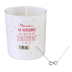 Linnea P27616 bougie en cire Blanc 1 pièce(s)