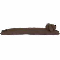 Boudin de porte 85cm WOOF petit chien marron motif petits carreaux Protégez votre logement du froid avec style grâce à ce jol ...