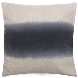 Linnea Deepali déco Bleu 45 x 45 cm Coton, Lin