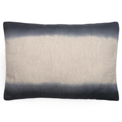 Linnea Deepali déco Bleu 55 x 80 cm Coton, Lin