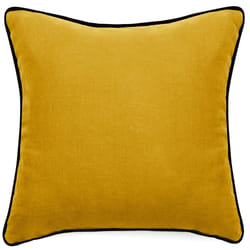 Linnea Prélude Jaune 80 x 80 cm Coton, Lin