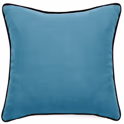 Linnea Prélude, Bleu, Coton, Lin, 165 g/m², Prélude, Portugal, 80 x 80 cm