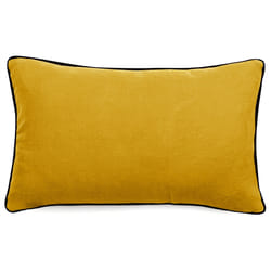 Linnea Prélude Jaune 30 x 50 cm Coton, Lin