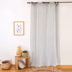 Linnea Gazgaz, Gris, Coton, Gazgaz, 1350 mm, 2400 mm, 730 g