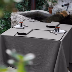 Linnea Hono set de table Gris 4 pièce(s)